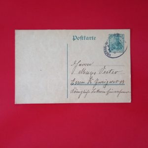 Deutsches Reich 1901 - CP circulata