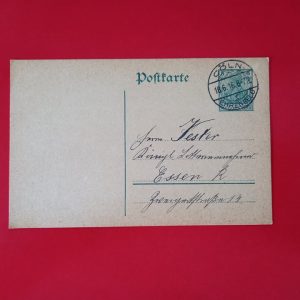 Deutsches Reich 1916 - CP circulata