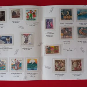 Germania 1992 - MF cu 11 serii complete MNH