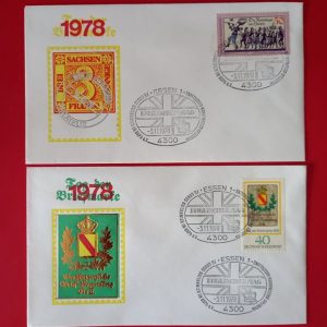 Germania 1978 - 2 FDC