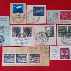 Germania 1955-1965 - lot 9 FP - stampile prima zi