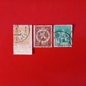 Belgia 1912 - serie completa