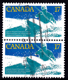 Canada 1979 - serie intreaga x2 - pereche verticala
