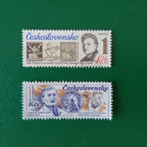 Cehoslovacia 1986/1987 - 2 serii intregi