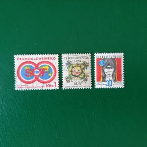 Cehoslovacia 1973/1974/1975 - 3 serii intregi
