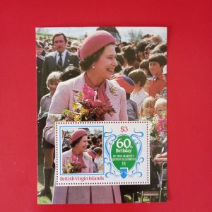 Insulele Virgine Britanice 1986 - colita MNH