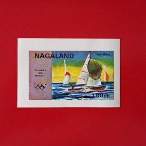 Nagaland (posta locala India) 1972 - colita MNH