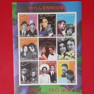 Somalia 2000 - serie completa MNH in bloc nedantelat