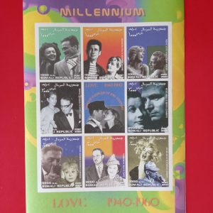Somalia 2000 - serie completa MNH in bloc nedantelat