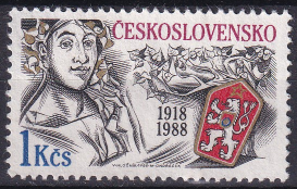 Cehoslovacia 1988 - serie intreaga MNH