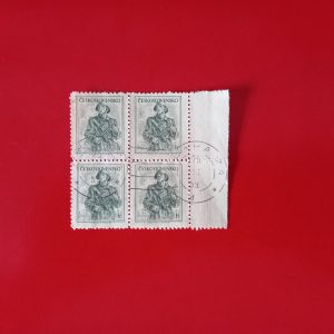 Cehoslovacia 1954 - bloc de 4