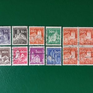 Cehoslovacia 1960 - serie completa + bloc de 4