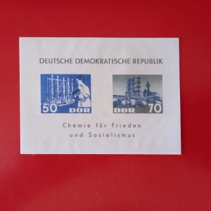 DDR 1963 - serie completa MNH in bloc