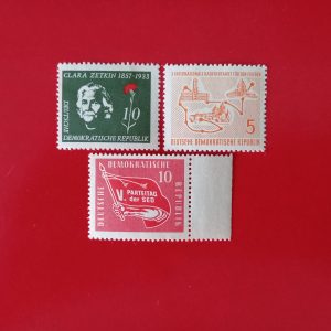 DDR 1957/1958 - 3 serii intregi MNH