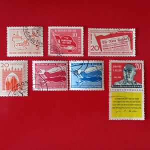 DDR 1957/1958/1959 - 6 serii complete