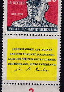 DDR 1959 - serie intreaga MNH cu vigneta - pereche verticala