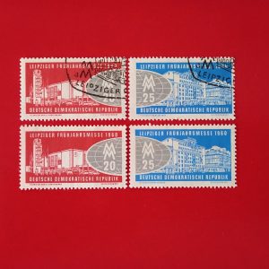 DDR 1960 - serie completa (stampile prima zi) + serie completa MNH