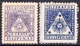 Filipine 1899 - serie completa MH