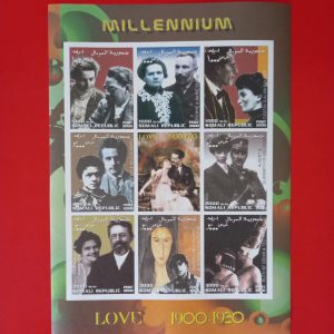 Somalia 2000 - serie completa MNH in bloc nedantelat
