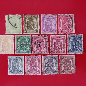 Belgia 1945 - serie completa