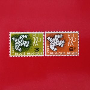 Belgia CEPT 1961 - serie completa MNH