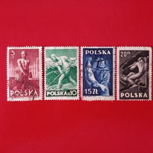 Polonia 1947 - serie completa