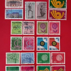 Germania CEPT 1962-1974 - 11 serii complete