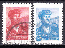 URSS 1958 - 2 serii intregi (Michel26euro)