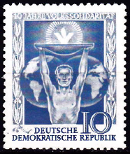 DDR 1955 - serie intreaga MNH