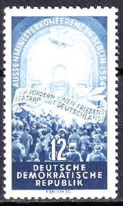 DDR 1954 - serie intreaga MNH