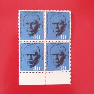 Germania 1959 - serie intreaga MNH in bloc de 4