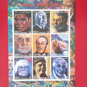 Somalia 2000 - serie completa MNH in bloc nedantelat