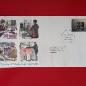 Marea Britanie 2001 - FDC