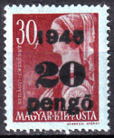 Ungaria 1945 - supratipar MNH