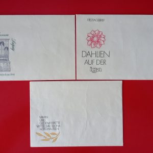 DDR 1979 - lot 3 plicuri ocazionale