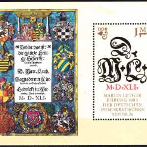 DDR 1983 - colita MNH