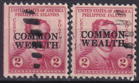 Filipine (ocupatie americana) 1936 - supratipare