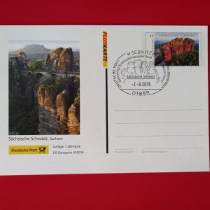Germania 2016 - CP necirculata - marca fixa - stampila prima zi