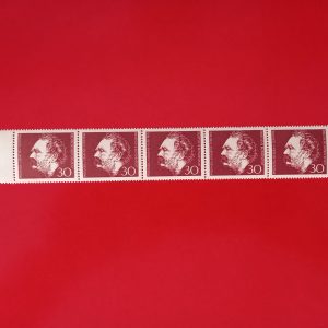 Germania 1966 - serie intreaga MNH x5 in straif
