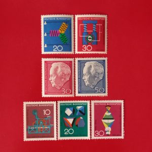 Germania 1966/1967/1968 - 3 serii complete MNH