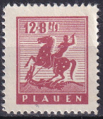 Germania 1945 (zona de ocupatie sovietica Plauen-Vogtland)