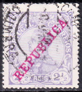 Portugalia 1910 - supratipar