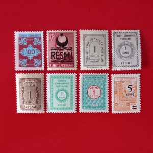 Turcia 1953-1977 - lot timbre oficiale MNH