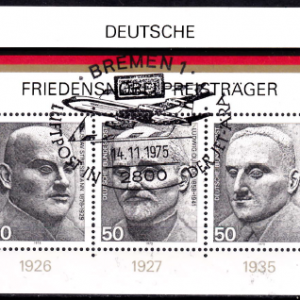 Germania 1975 - serie completa in bloc - stampila prima zi