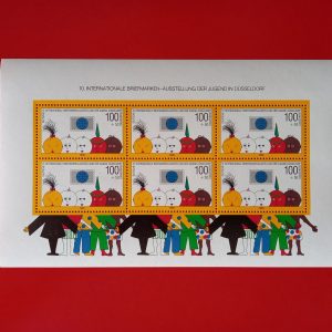 Germania 1990 - serie intreaga MNH x6 in bloc (Michel22euro)