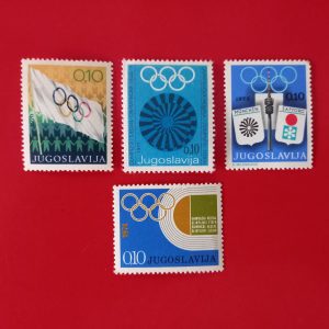 Yugoslavia 1971/1972/1973/1974 - 4 serii intregi MNH - fiscale