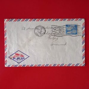 Canal Zone (Panama) 1953 - plic circulat