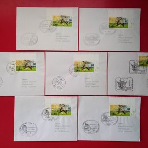 Germania 2014 - lot 13 FDC - stampile prima zi diferite