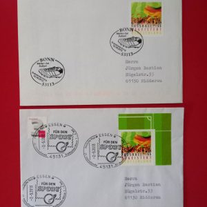 Germania 2012/2013 - 2 plicuri speciale - stampile prima zi