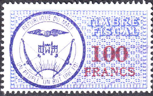 Mali 1962 - serie intreaga - fiscal